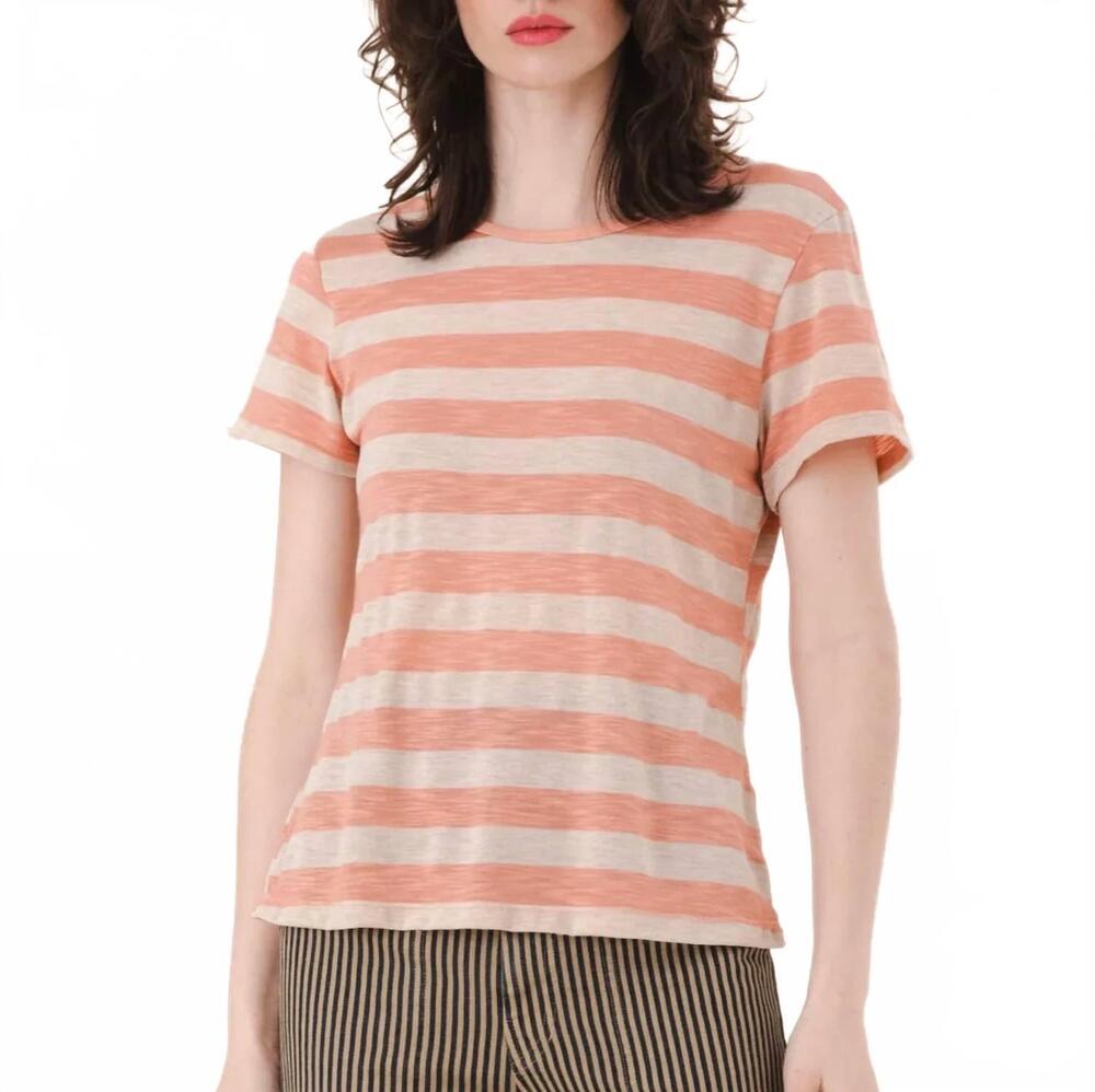 NEW PRAIRIE UNDERGROUND synchronicitee short-sleeve top - plus in sunset